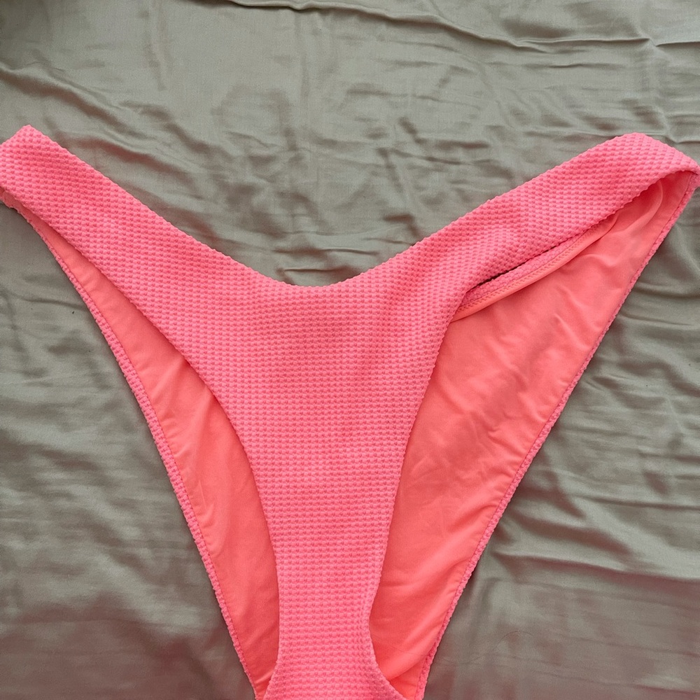 Aerie waffle super high cut cheekiest bottom
